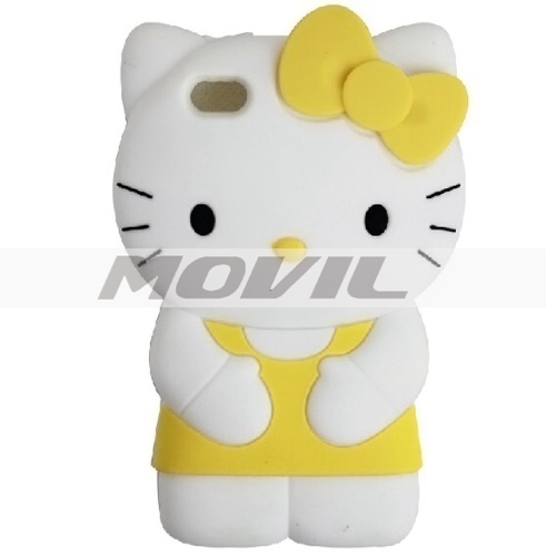 Funda Case  Protector Iphone 5 Hello Kitty Carcasa Amarillo